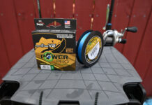 PowerPro Super 8 Slick V2 fishing line for baitcaster reel.