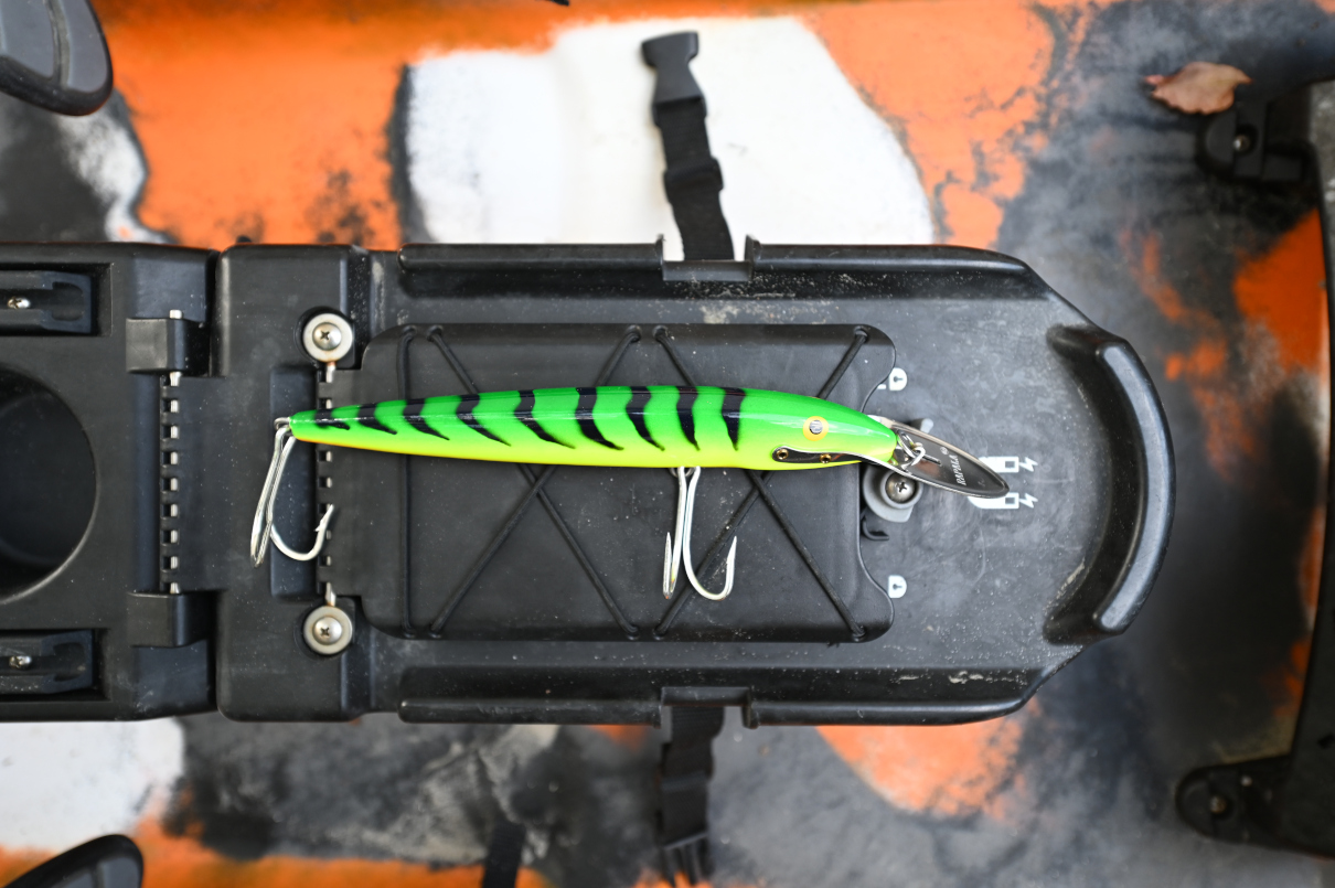 Rapala lure for stripers.