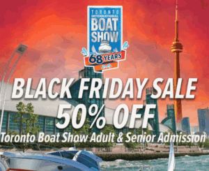 50% off admission at the Toronto Boat Show