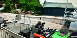 Kayak angler cut out a kayak on a bass boat to cheat in a tournament.
