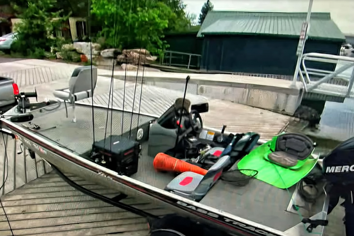 Kayak angler cut out a kayak on a bass boat to cheat in a tournament.