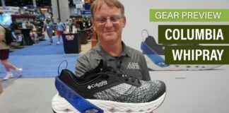 This Techy Fishing Shoe Is Ready To Make A Splash Holding the Columbia Whipray shoe.