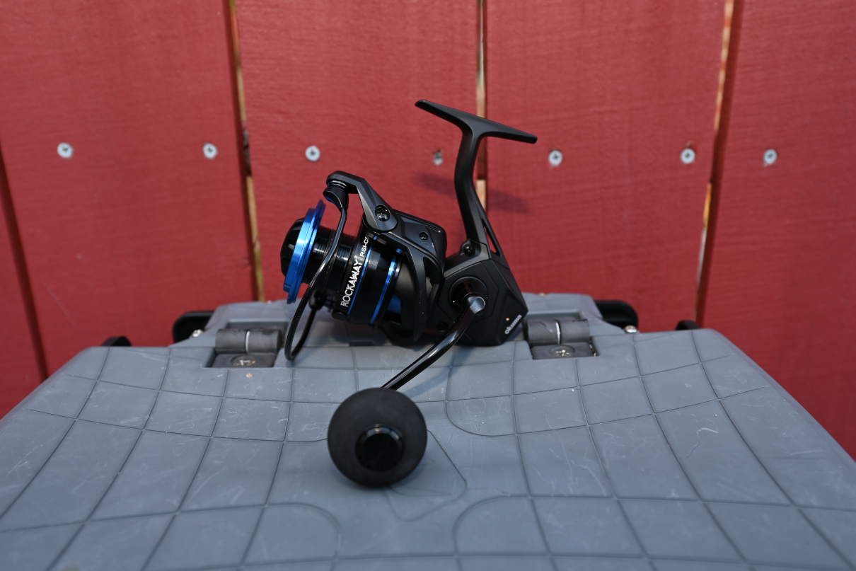 Okuma Rockaway saltwater reel.