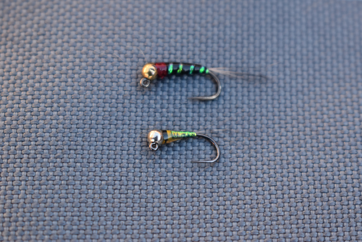 Perdigon Nymph flies.