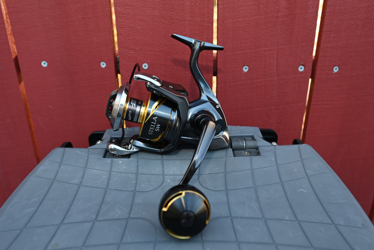 The Shimano Stella is our favorite overall saltwater spinning reel.