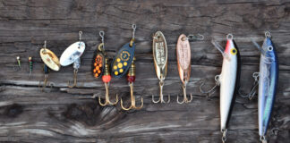 Best Trout Lures For 2026 A collection of popular trout lures.