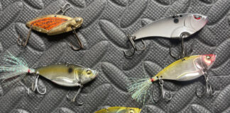 The Best Bass Lures For Winter Derek Brundle's blade baits for winter bass.