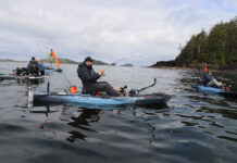 13 Industry Leaders On The State Of Kayak Fishing a group of kayak anglers fish on the water