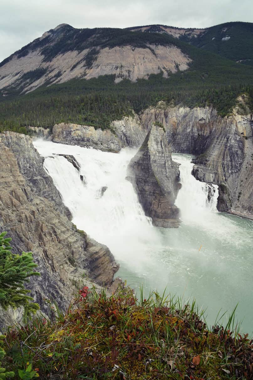 Virginia Falls on the South Nahanni River