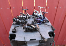 Best Spinning Reels For 2026 A collection of fishing reels.