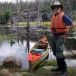 Cliff Jacobson On What’s Changed For Better And Worse In 70 Years Of Canoeing canoeist and symposium presenter Cliff Jacobson poses in the wilderness beside a tripping canoe