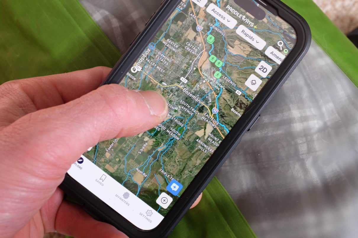 Paddleways is a trip planning app that is especially helpful to whitewater kayakers, rafters, canoeists, and paddleboarders on rivers.