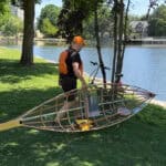Ontario Canoeist Builds Custom Canoe For Urban Paddling Kitchener, Ontario local Matt Morris paddles his local waterway