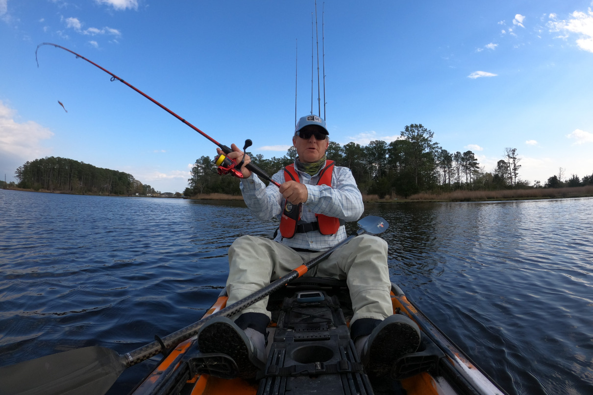 Editor Ric Burnley putting spin combos to the test.