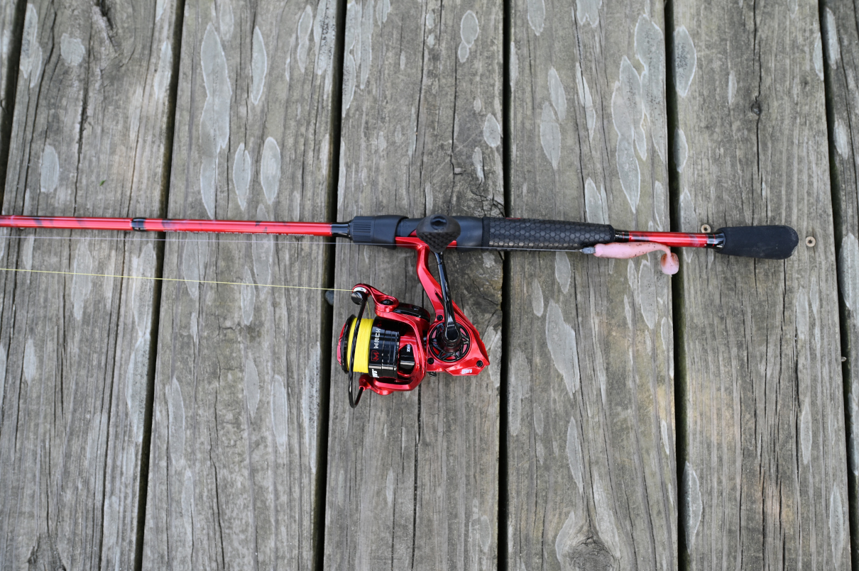 The Lew's Mach Smash is built for bass fishing.