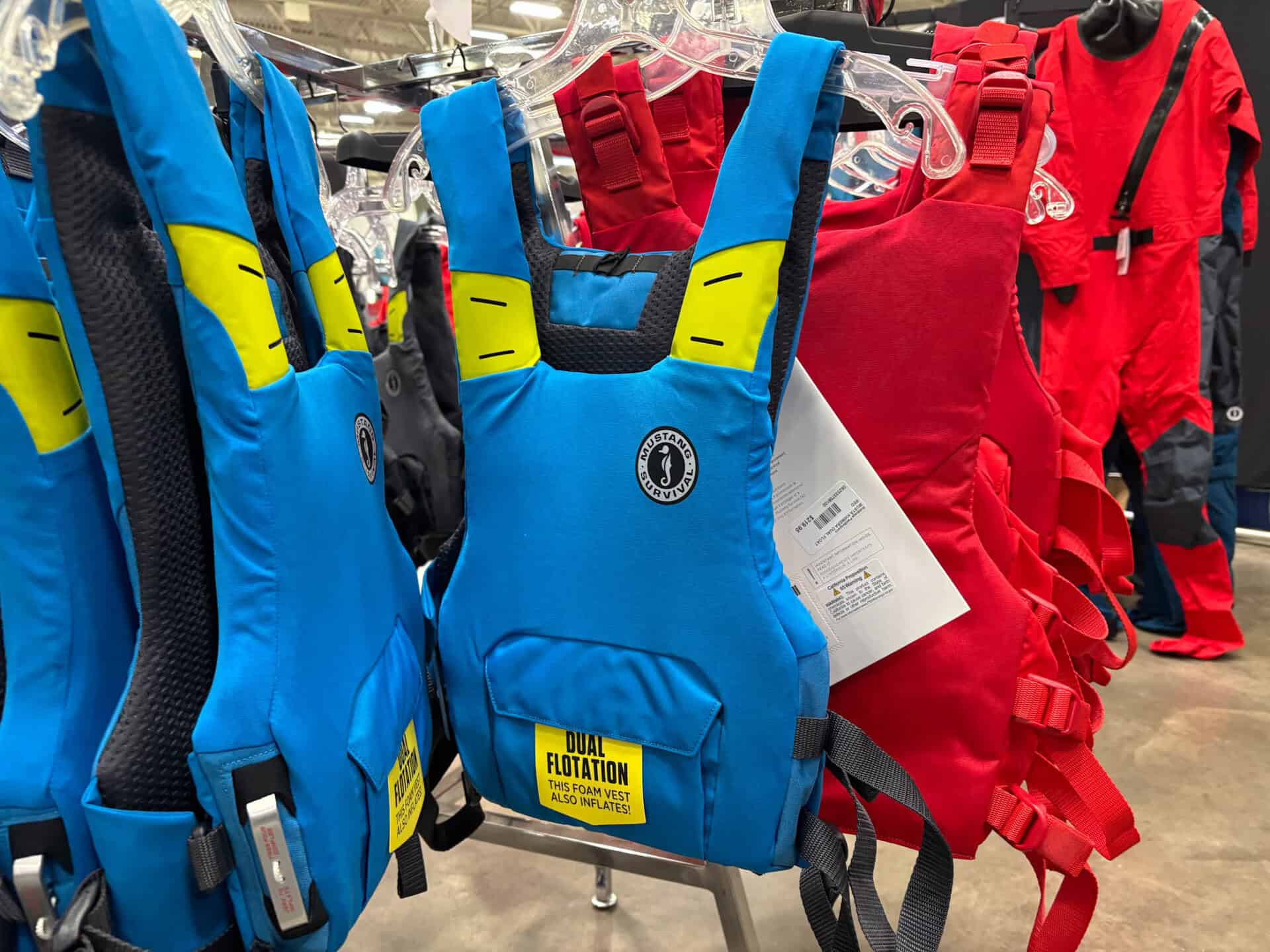 The Mustang Khimera PFD at Canoecopia