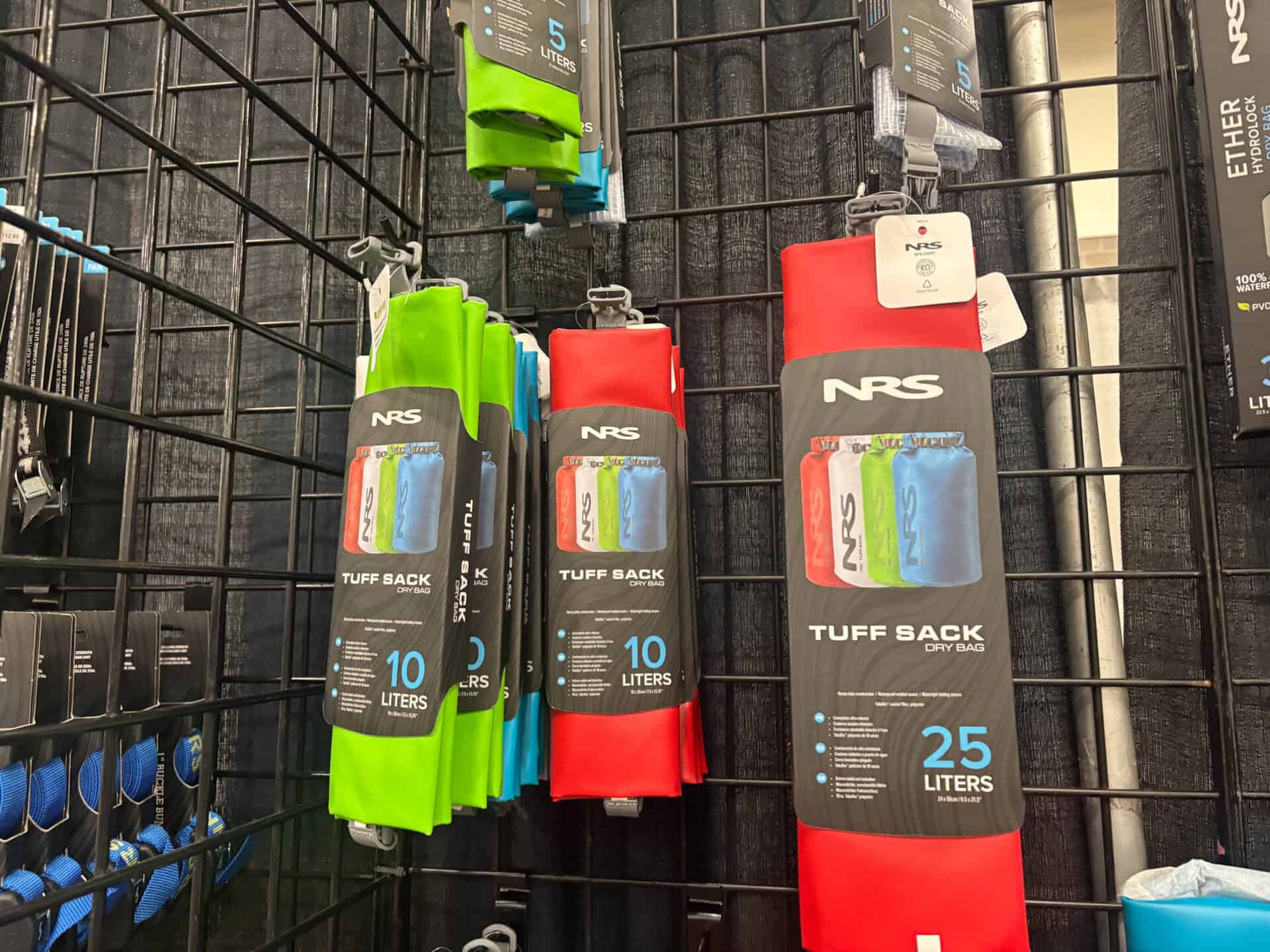 Image of the NRS Tuff Sack at Canoecopia.