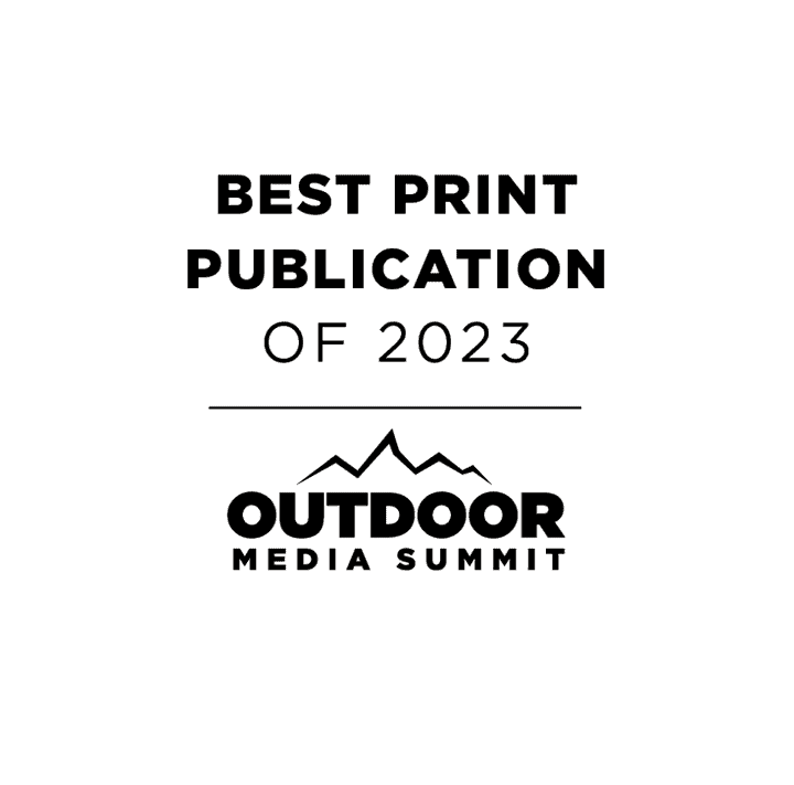 Best Print Publication of 2023, Outdoor Media Summit