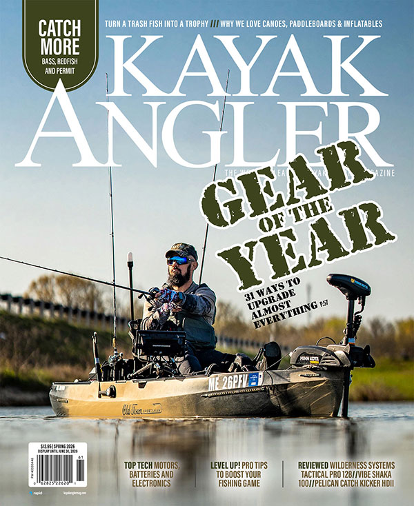 Cover of Kayak Angler Magazine Issue 56