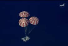 NASA Artemis II Splash Down Uses Jack’s Plastic Welding Rafts In Recovery Image of the splashdown of Artemis II