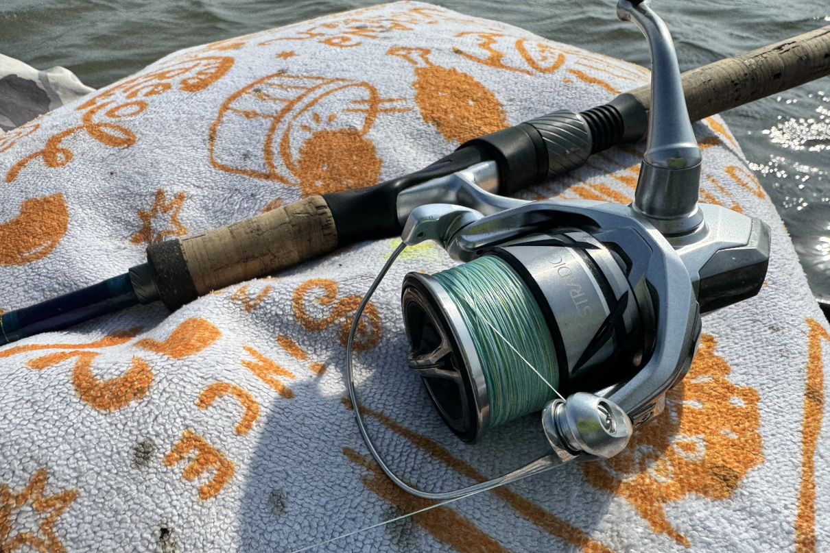CAST Fishing X12 braided finesse fishing line.