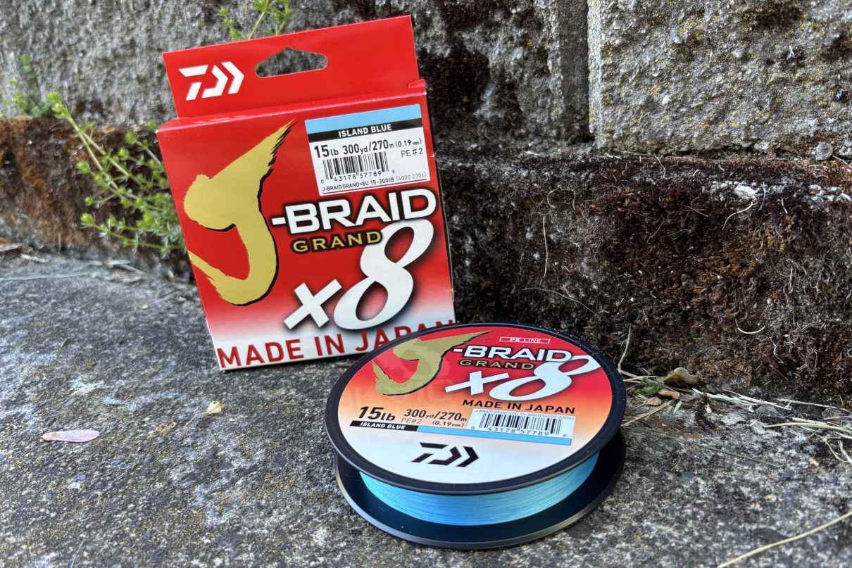 Daiwa JBraid X8 Grand.