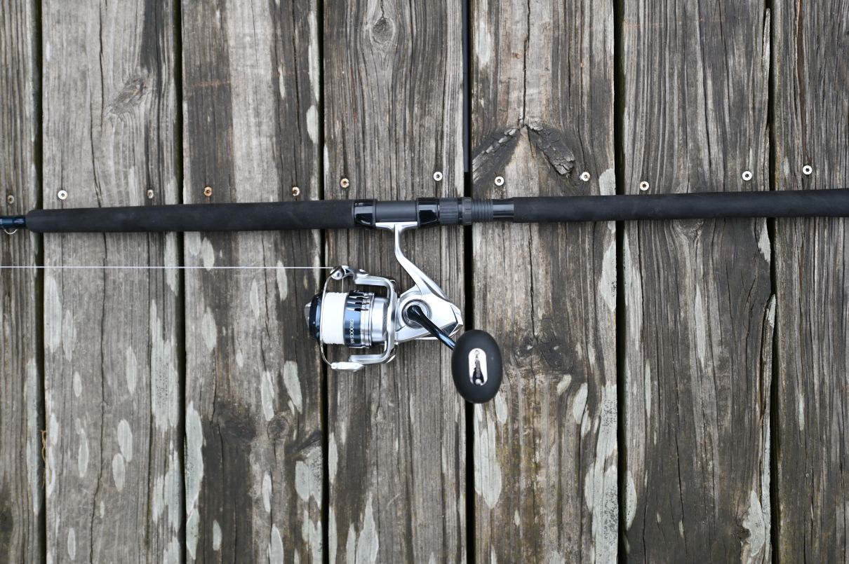 The Rogue V fishing rod is a great entry-level option for big sportfish.