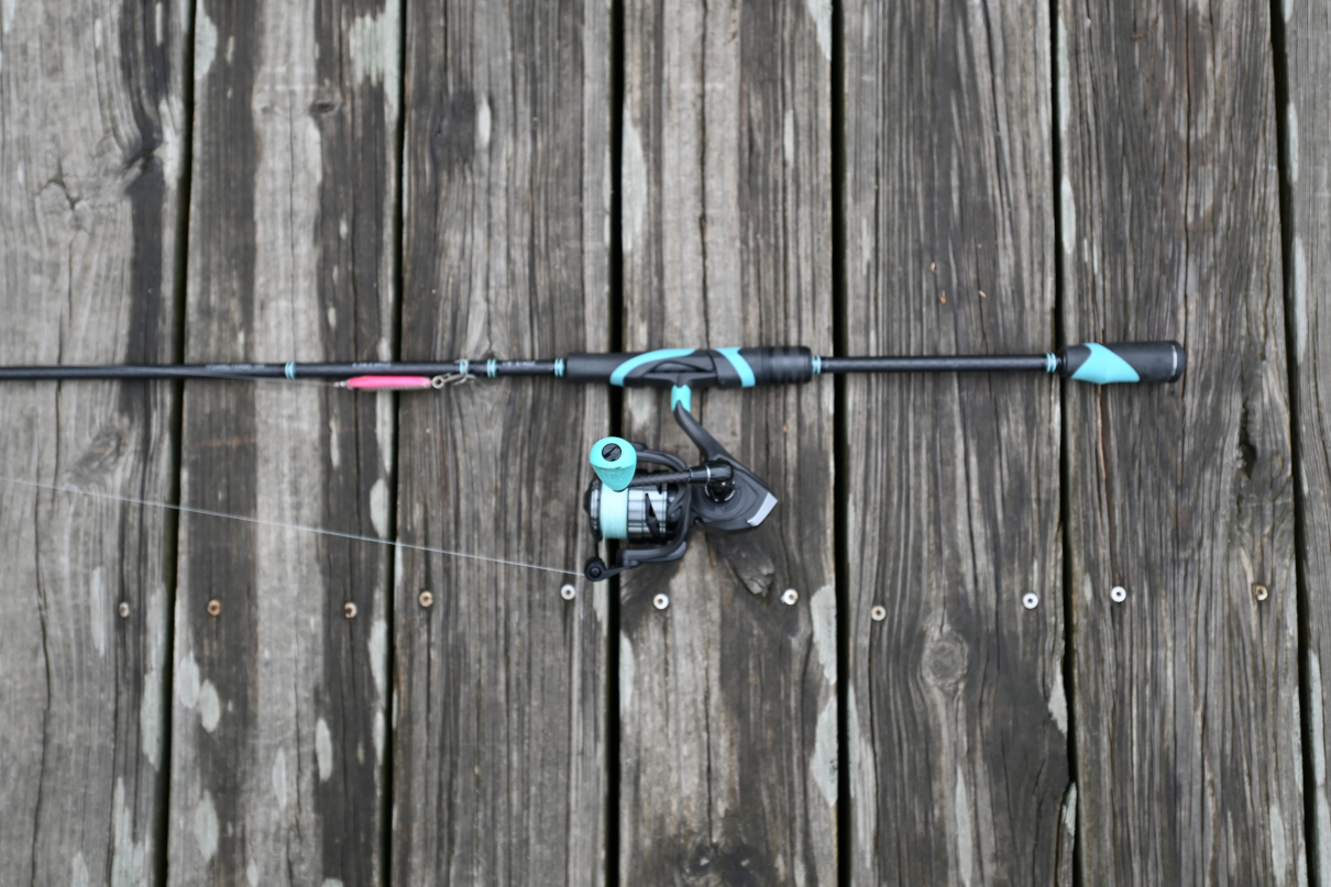 The spinning rod from Toadfish is a great saltwater, inshore option.
