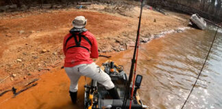 Hero Kayak Fisherman Awarded For Life Saving Efforts (Video) a kayak fisherman dismounts from his boat on lake lanier to rush to the aid of a woman who had fallen.