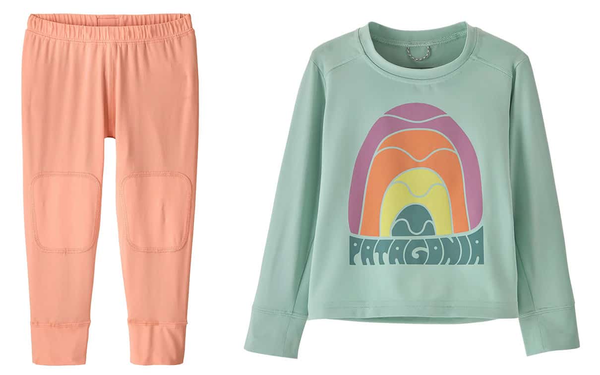 Patagonia Baby Capilene Silkweight Bottoms and Longsleeve