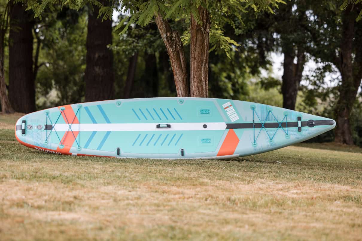 Overall shape of Niphean inflatable touring board.