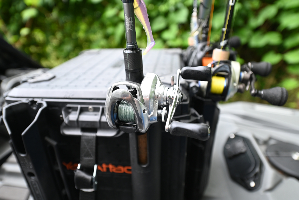 Shimano Tranx 150 saltwater reel.