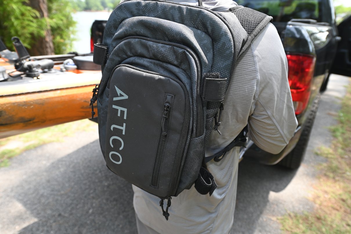 The AFTCO Urban Angler is ready for lunchbreak and after-work fishing missions.