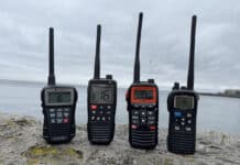 Best Handheld VHF Radios For 2026 A collection of the best handheld VHF radios tested by Conor Mihell.