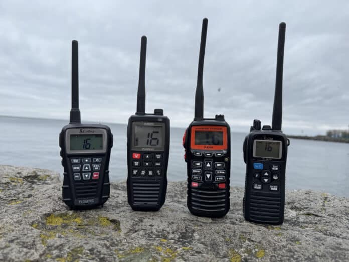 A collection of the best handheld VHF radios tested by Conor Mihell.
