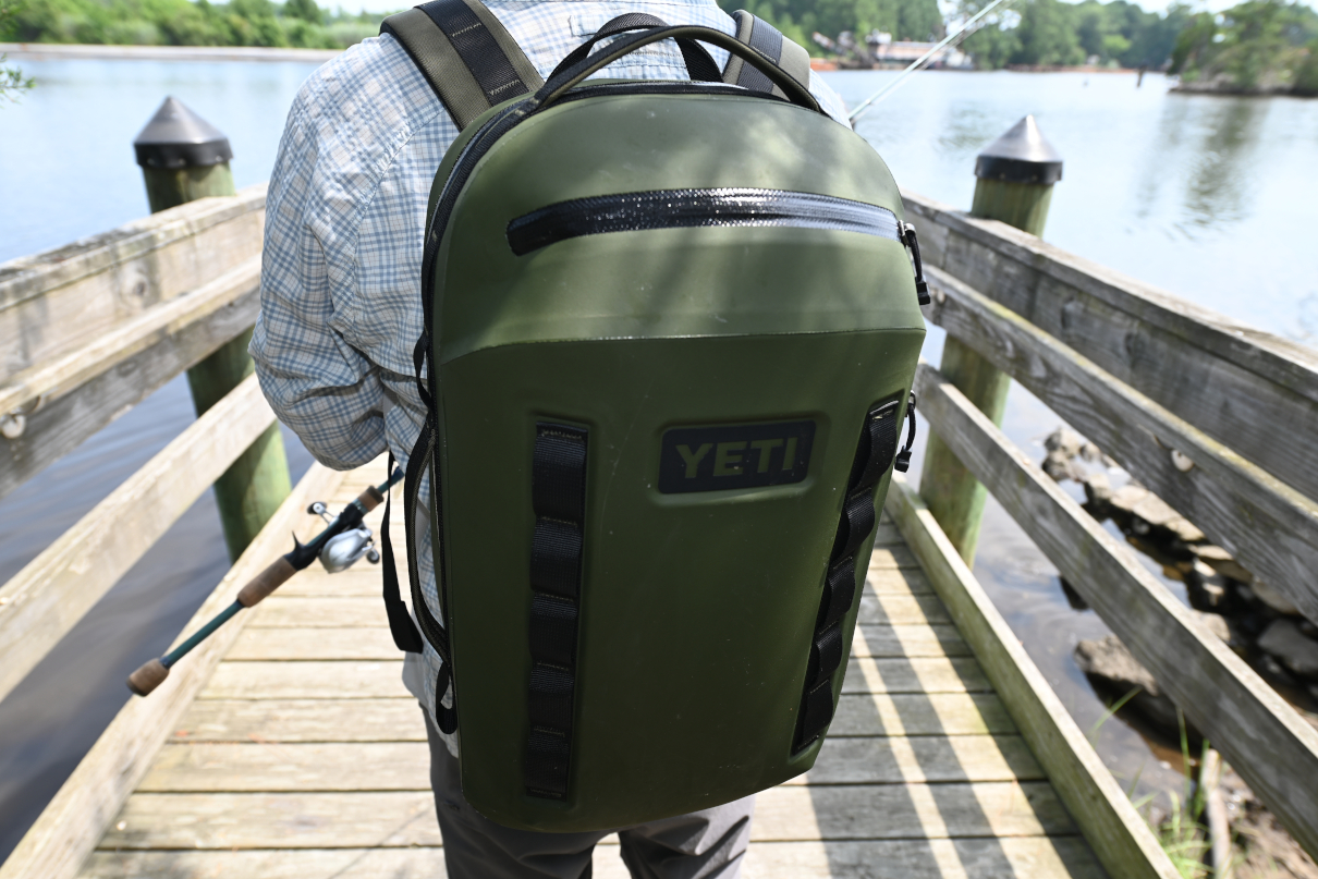 Yeti Cayo backpack.