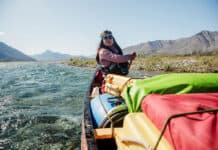 Bobbi Rose Koe Is Reshaping Northern River Tourism Bobbi Rose Koe paddles a packed canoe in Canada's North