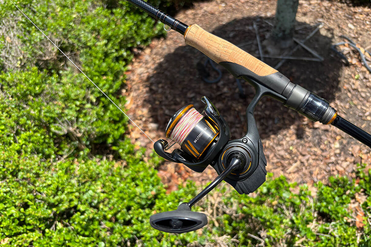 Daiwa BG LT reel at ICAST 2026