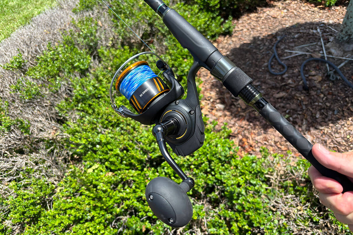 Daiwa BG SW reel at ICAST 2026