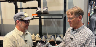 ICAST Day Two: Our Favorite New Fishing Gear Kayak Angler editor Ric Burnley chats with John Frazier of Simms about the new Drifter AT water shoe at ICAST 2026