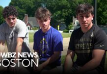 Teens Out Fishing Rescue Paddler After Kayak Overturns