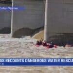 Tubing Tragedy Reveals Danger Of Low-Head Dams video capture from river rescue