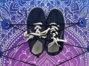 Astral Loyak water shoe on paddle board
