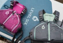 Level Six Enters The Life Jacket Market PFDs on paddle board