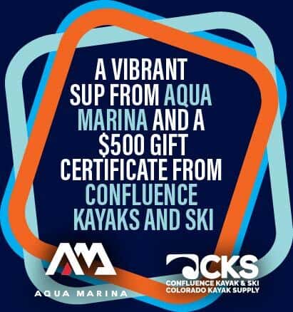 Paddling_Kids_2026_PrizeReveal03_411x438 A Vibrant SUP from Aqua Marina and a $500 gift certificate from Confluence Kayaks and Ski