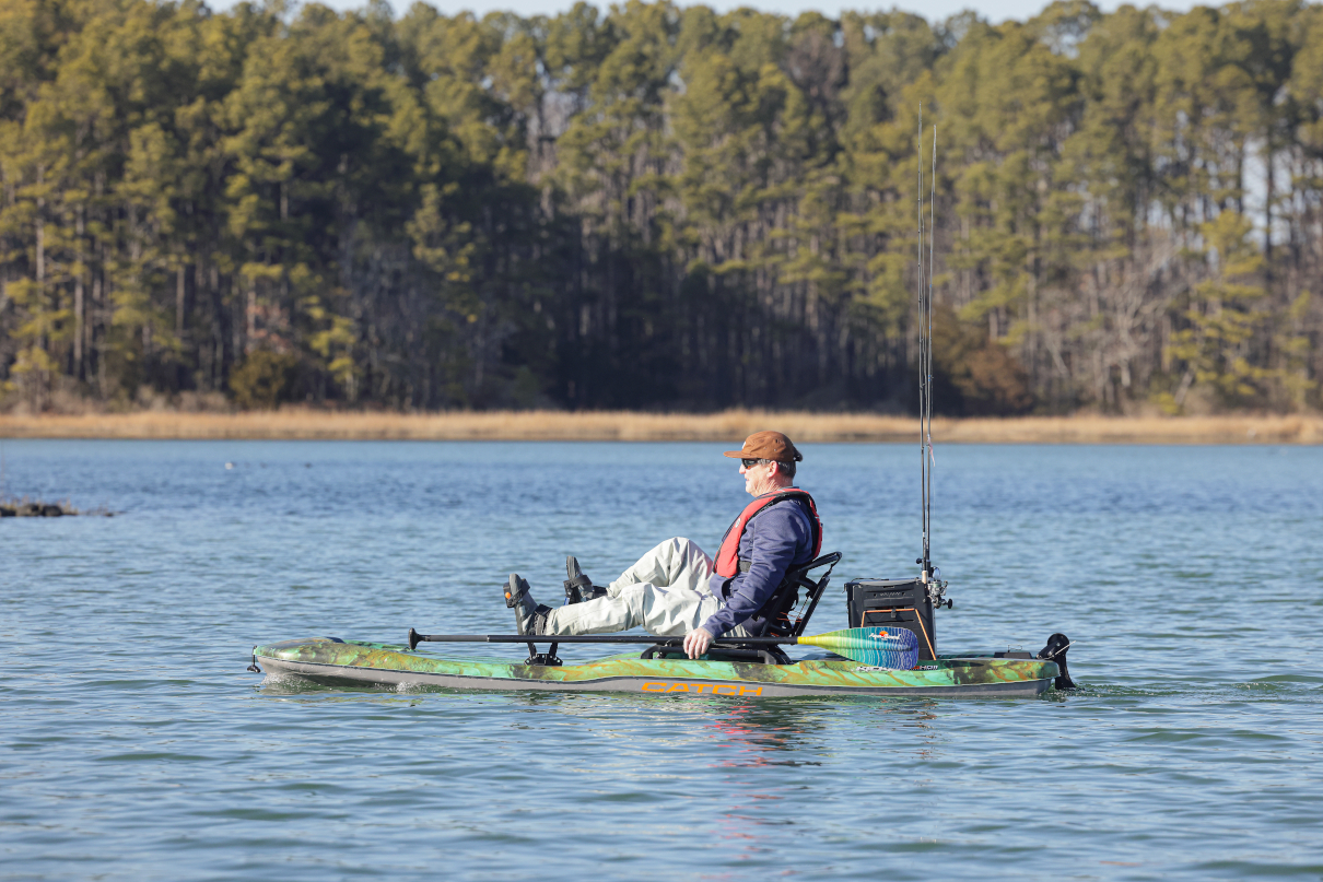 A budget friendly fishing kayak from Pelican.