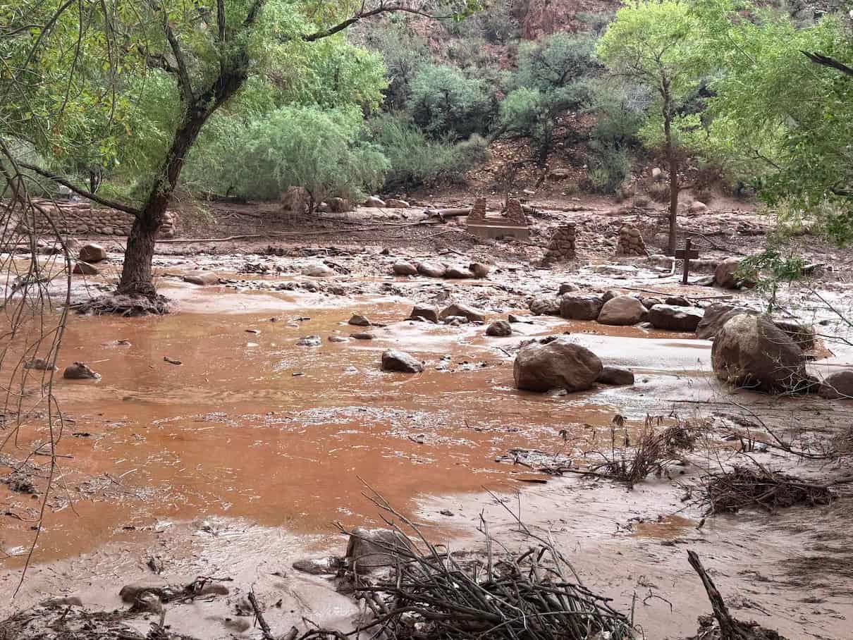 flooded creek