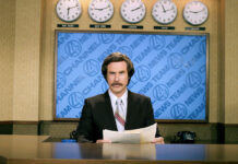 Everything You Wanted To Know About Anchors Will Ferrell sits at the news desk in Anchorman