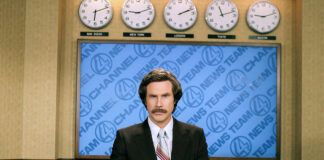 Everything You Wanted To Know About Anchors Will Ferrell sits at the news desk in Anchorman