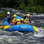 8 Essentials In Editor Brenna Kelly’s River Guiding Kit Brenna Kelly guides a whitewater river rafting trip with Wilderness Tours